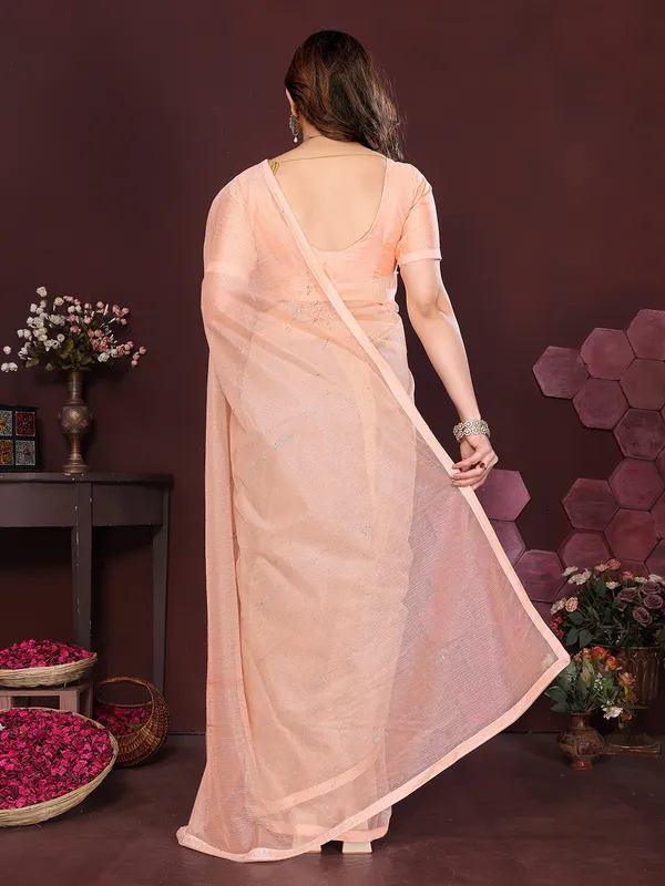 Net_Fabric_Lace_Border_Saree_With_Unstitched_Blouse_Piece_(Orange)