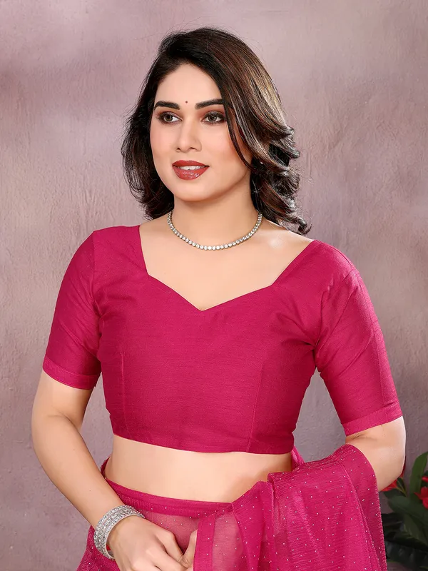 Net_Fabric_Lace_Border_Saree_With_Unstitched_Blouse_Piece_(Pink)