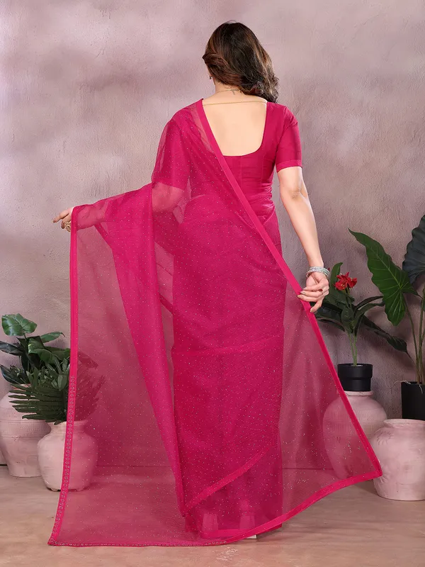Net_Fabric_Lace_Border_Saree_With_Unstitched_Blouse_Piece_(Pink)