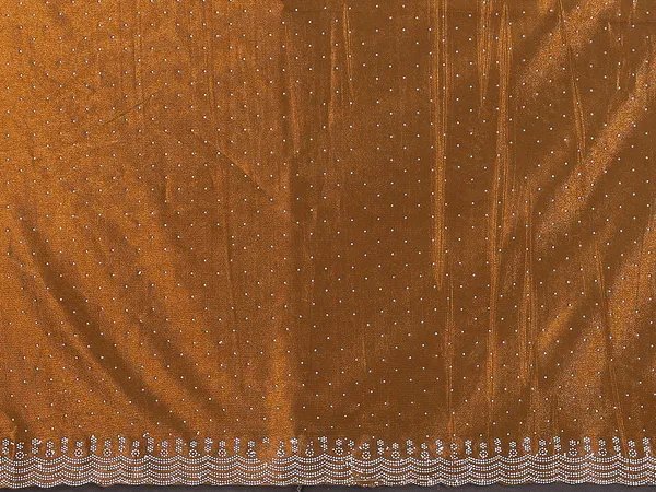Shining_Net_Fabric_Diamond_Lace_Border_Saree_With_Unstitched_Blouse_Piece_(Yellow)