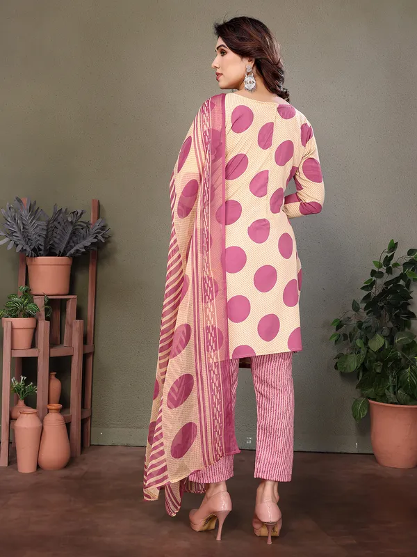 Crepe_Floral_Print,_Striped_Salwar_Suit_Material