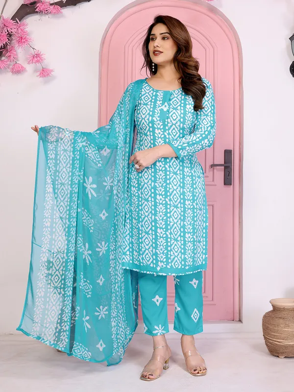 Unstitched_Printed_Crepe_Salwar_Suit_Material
