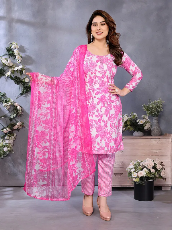 Unstitched_Printed_Crepe_Salwar_Suit_Material