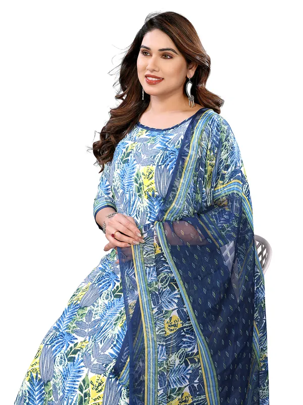 Unstitched_Printed_Crepe_Salwar_Suit_Material
