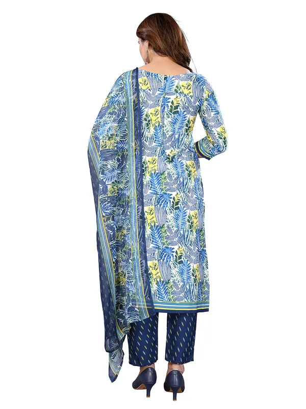 Unstitched_Printed_Crepe_Salwar_Suit_Material