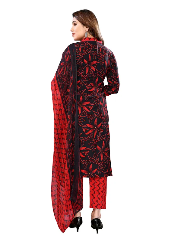 Unstitched_Printed_Crepe_Salwar_Suit_Material