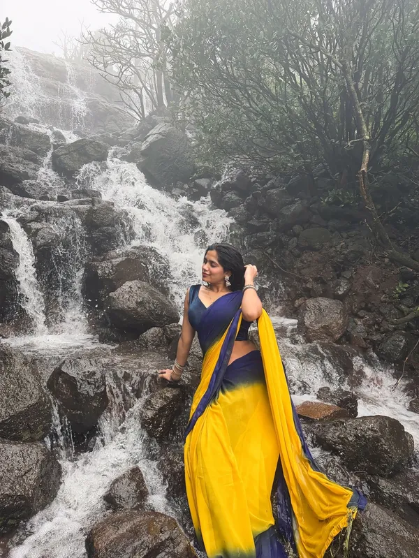 Daily_Wear_Georgette_Padding_Saree_With_Unstitched_Blouse_Piece