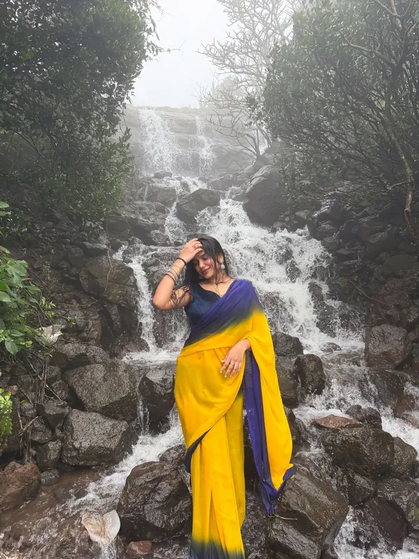 Daily_Wear_Georgette_Padding_Saree_With_Unstitched_Blouse_Piece