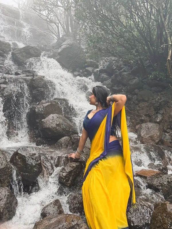 Daily_Wear_Georgette_Padding_Saree_With_Unstitched_Blouse_Piece