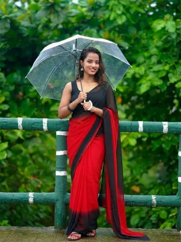 Daily_Wear_Georgette_Padding_Saree_With_Unstitched_Blouse_Piece