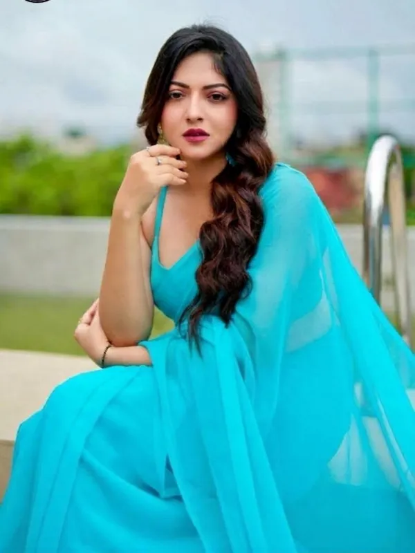 Plain_Dyed_Daily_Wear_Georgette_Saree_With_Unstitched_Blouse_Piece