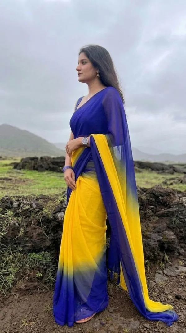 Daily_Wear_Georgette_Padding_Saree_With_Unstitched_Blouse_Piece