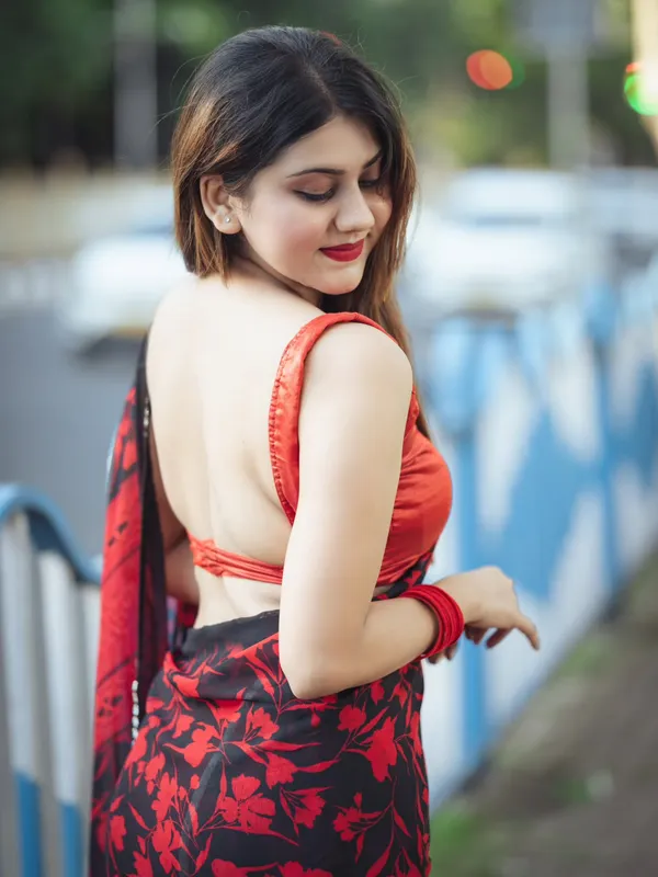 Georgette_Diamond_lace_Border_Saree_With_Unstitched_Blouse_Piece