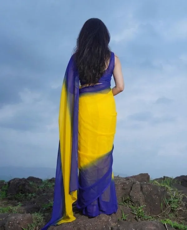 Daily_Wear_Georgette_Padding_Saree_With_Unstitched_Blouse_Piece