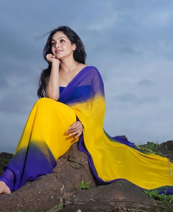 Daily_Wear_Georgette_Padding_Saree_With_Unstitched_Blouse_Piece