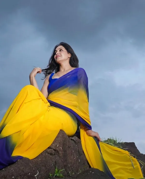 Daily_Wear_Georgette_Padding_Saree_With_Unstitched_Blouse_Piece