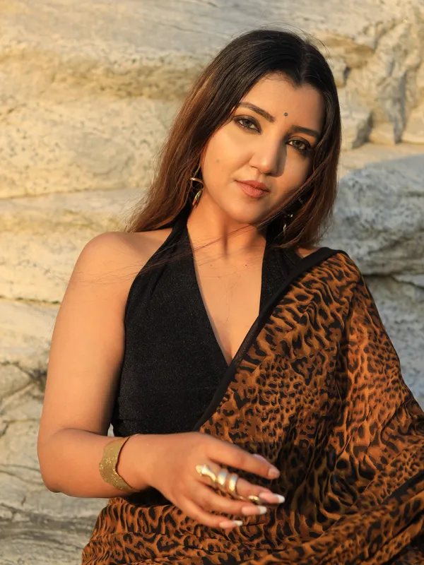 Printed_Daily_Wear_Georgette_Saree_With_Unstitched_Blouse_Piece