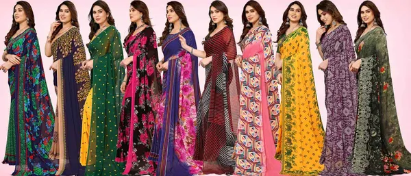 Bollywood_Georgette_Saree_Collection