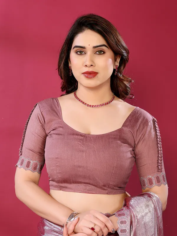 Women's_Soft_Zimmy_Choo_Silk_Fabric_Stone_Work_Saree_(Brown)