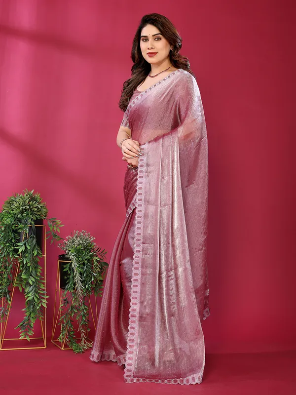 Women's_Soft_Zimmy_Choo_Silk_Fabric_Stone_Work_Saree_(Brown)