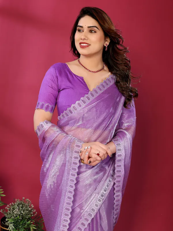 Women's_Soft_Zimmy_Choo_Silk_Fabric_Stone_Work_Saree_(Purple)
