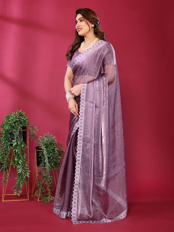 Women's_Soft_Zimmy_Choo_Silk_Fabric_Stone_Work_Saree_(Wine)