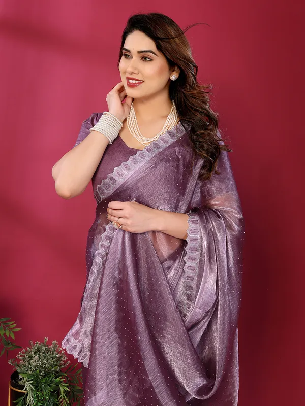 Women's_Soft_Zimmy_Choo_Silk_Fabric_Stone_Work_Saree_(Wine)