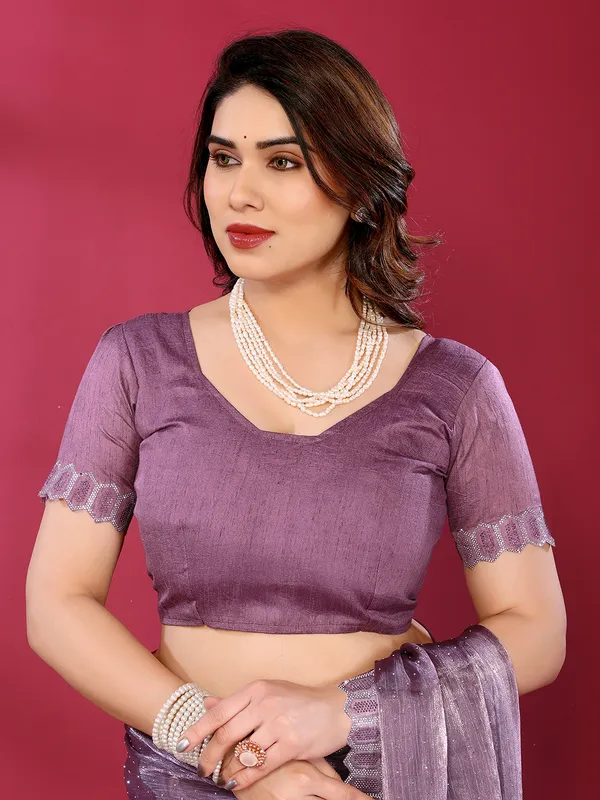 Women's_Soft_Zimmy_Choo_Silk_Fabric_Stone_Work_Saree_(Wine)