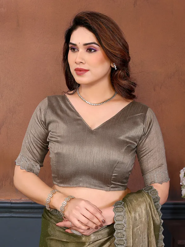Women's_Soft_Zimmy_Choo_Silk_Fabric_Stone_Work_Saree_(MAHENDI)