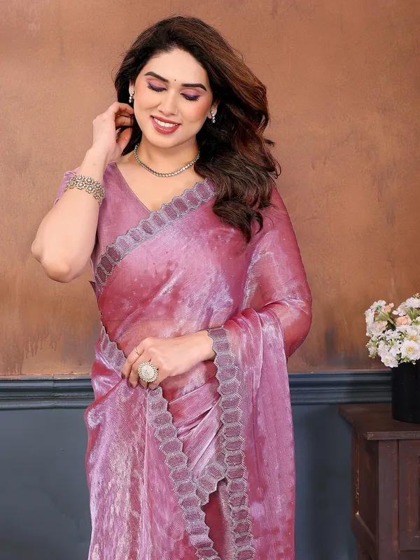 Women's_Soft_Zimmy_Choo_Silk_Fabric_Stone_Work_Saree_(PURPLE)