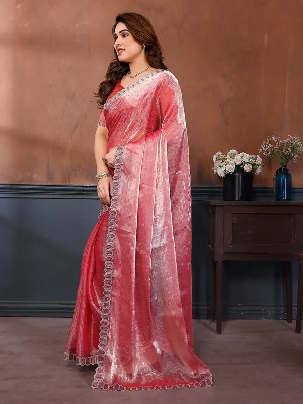 Women's_Soft_Zimmy_Choo_Silk_Fabric_Stone_Work_Saree_(PEACH)