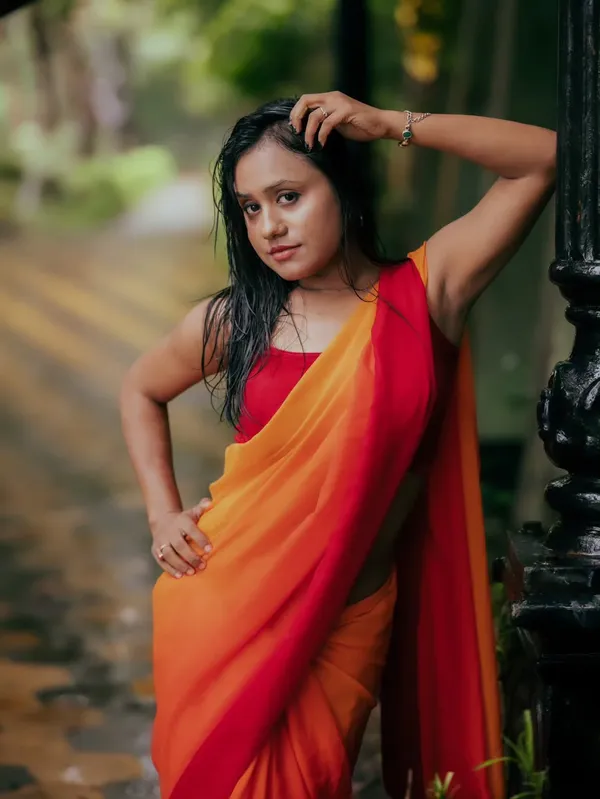 Dyed_Daily_Wear_Georgette_Saree_With_Unstitched_Blouse_Piece