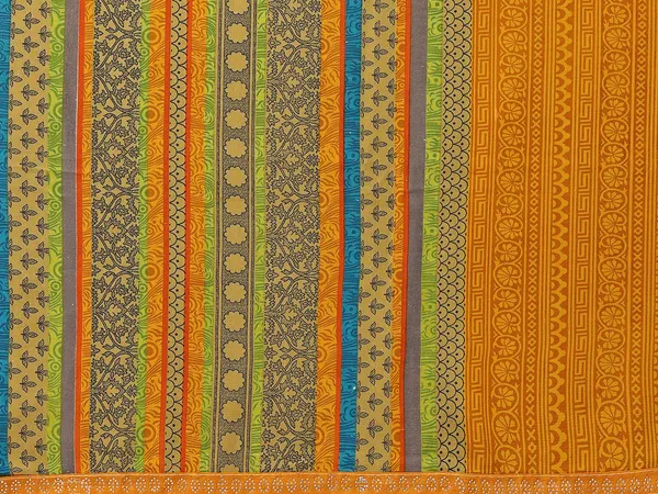 Embellished,_Paisley,_Printed_Bollywood_Georgette_Lace_Border_Dimond_Lace_Border_Saree_(Yellow)