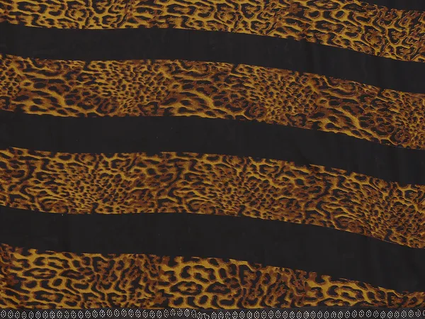Embellished,_Animal_Print_Bollywood_Georgette_Lace_Border_Dimond_Lace_Border_Saree_(Yellow,_Black)