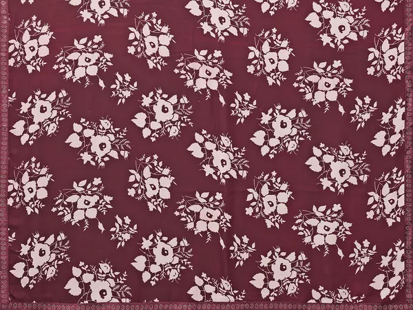 Embellished,_Floral_Print_Bollywood_Georgette_Saree_(Brown,_White)