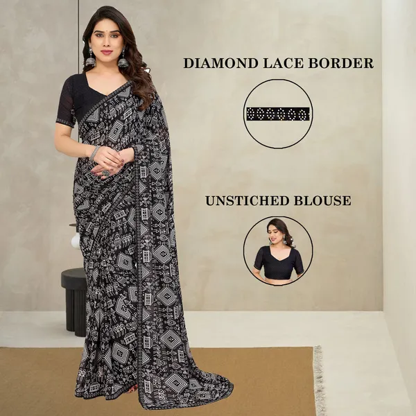 Embellished,_Paisley,_Printed_Bollywood_Georgette_Lace_Border_Dimond_Lace_Border_Saree_(Black)
