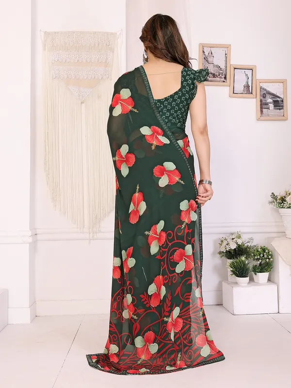 Georgette_Diamond_lace_Border_Saree_With_Unstitched_Blouse_Piece