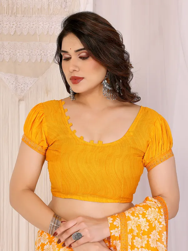 Georgette_Diamond_lace_Border_Saree_With_Unstitched_Blouse_Piece