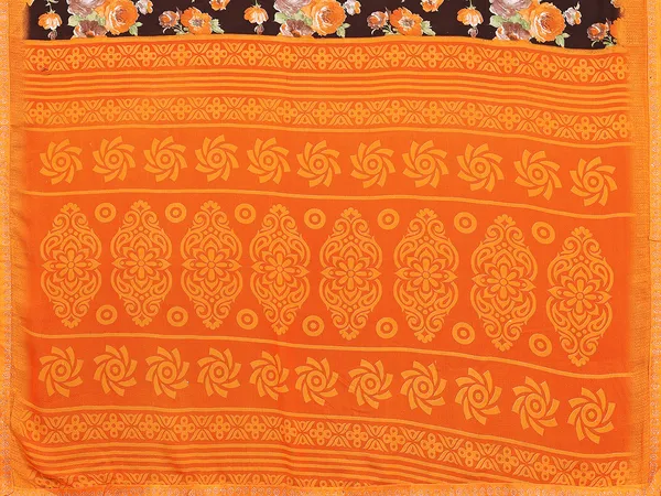 Georgette_Diamond_lace_Border_Saree_With_Unstitched_Blouse_Piece