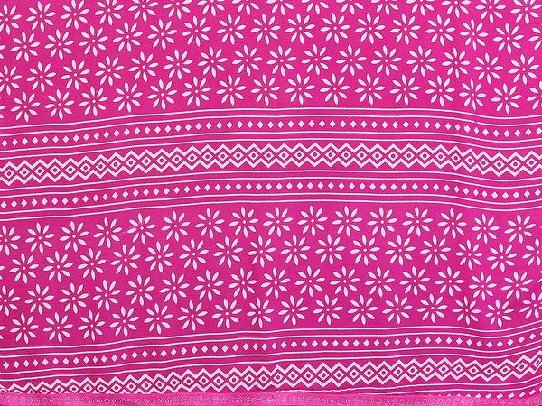 Printed_Lace_Border_Saree_With_UnStitched_Blouse_Piece_(PINK)