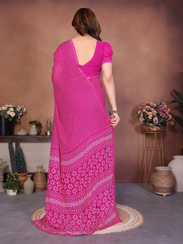Printed_Lace_Border_Saree_With_UnStitched_Blouse_Piece_(PINK)