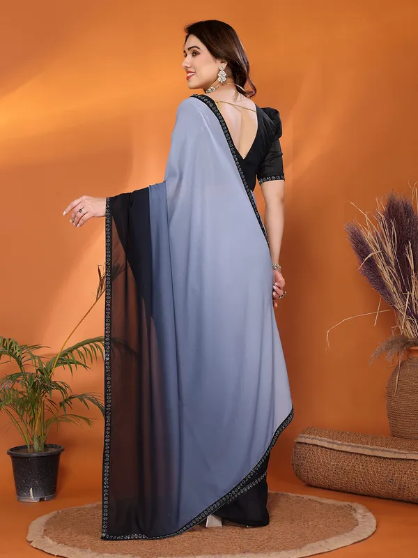 Georgette_Diamond_lace_Border_Saree_With_Unstitched_Blouse_Piece