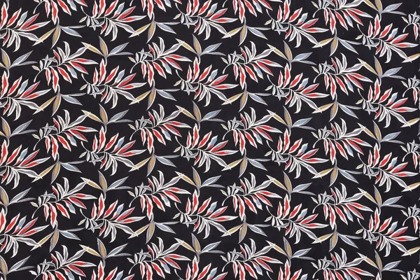 Floral_Print_Daily_Wear_Georgette_Saree_(Black)