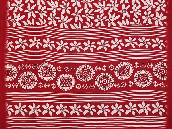 Printed_Georgette_Saree_With_UnStitched_Blouse_Piece_(RED)