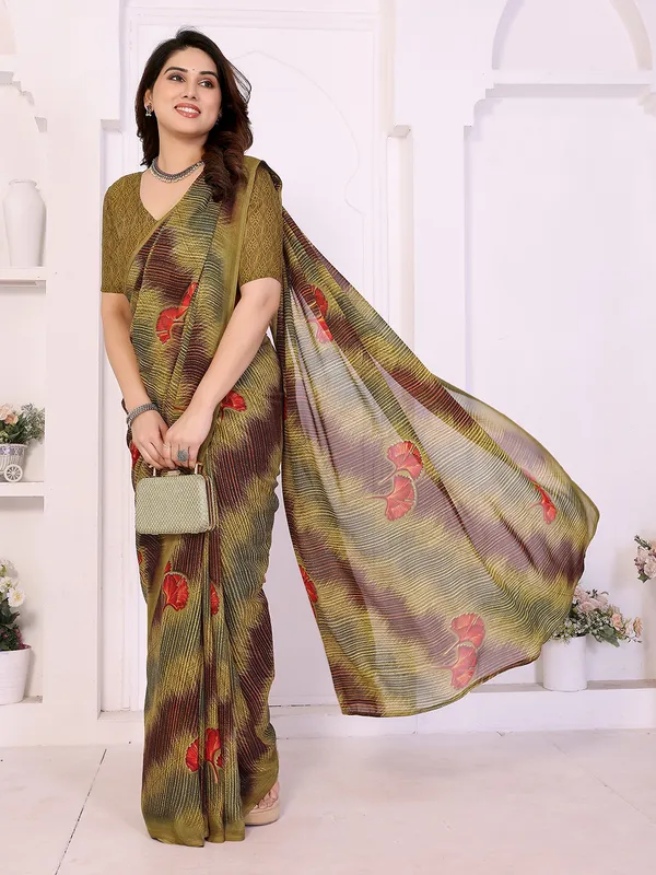 Printed_Georgette_Saree_With_UnStitched_Blouse_Piece_(GREY)