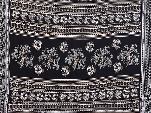 Printed_Georgette_Saree_With_UnStitched_Blouse_Piece_(BLACK)