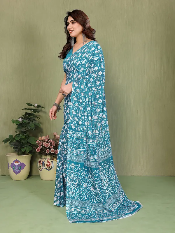 Printed_Georgette_Saree_With_UnStitched_Blouse_Piece_(RAMA)