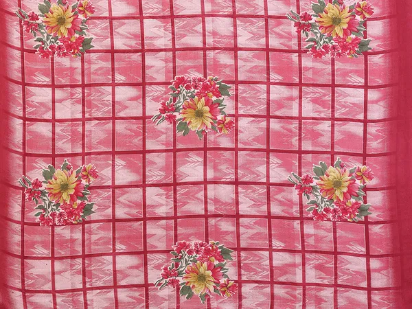 Printed_Georgette_Saree_With_UnStitched_Blouse_Piece_(MAROON)