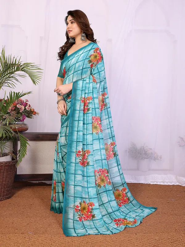 Printed_Georgette_Saree_With_UnStitched_Blouse_Piece_(RAMA)