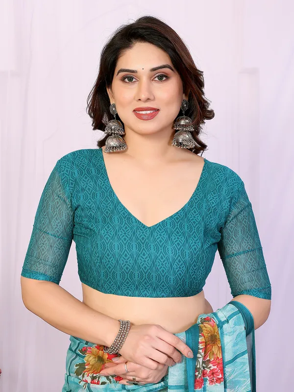 Printed_Georgette_Saree_With_UnStitched_Blouse_Piece_(RAMA)